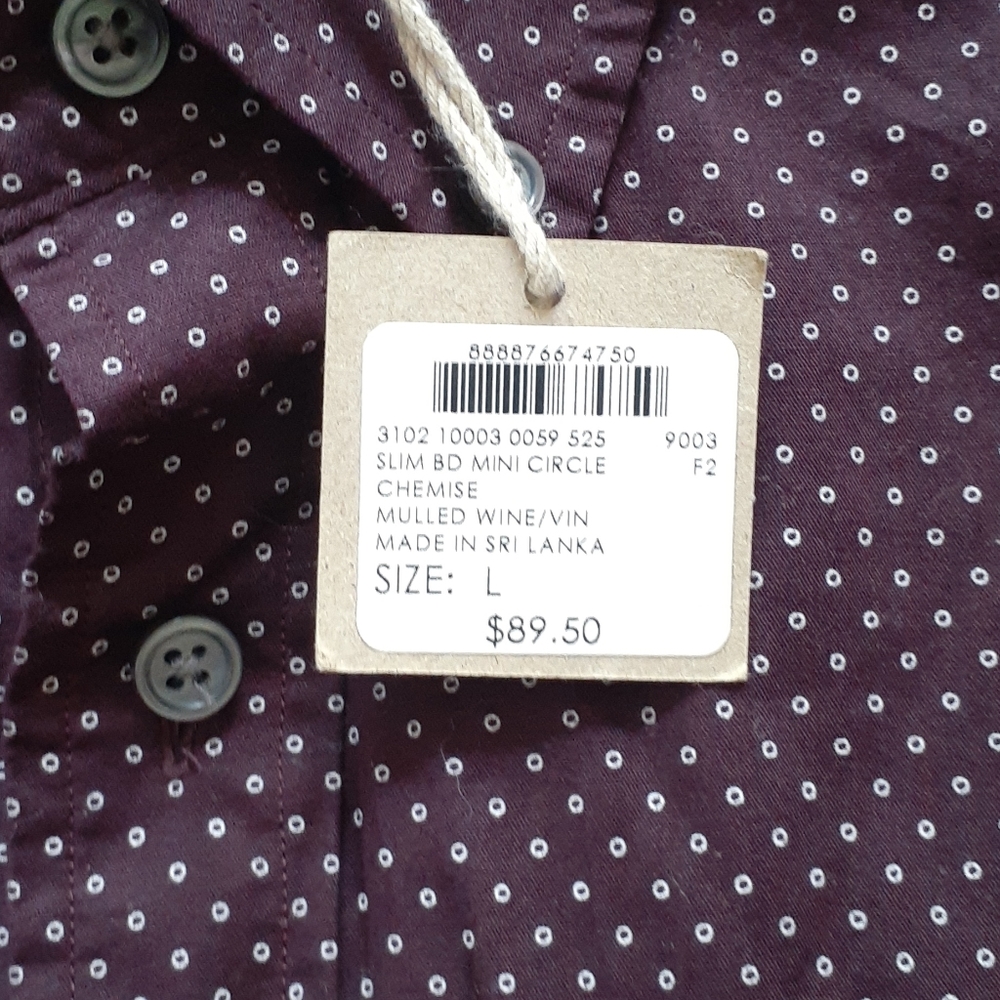 Club Monaco button down - Picture 3 of 3
